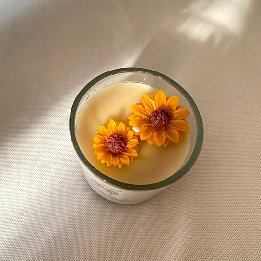 Sunflower Candle