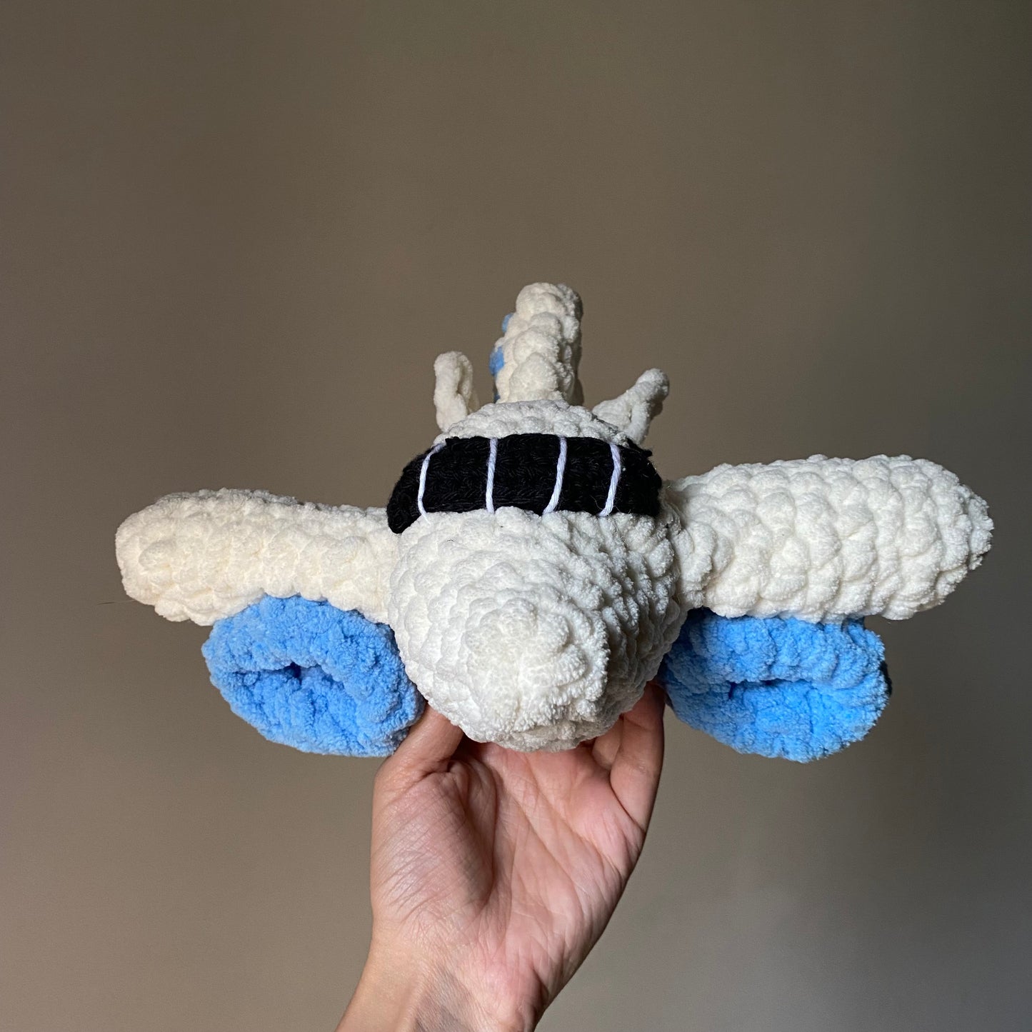 Crochet Airplane Plush