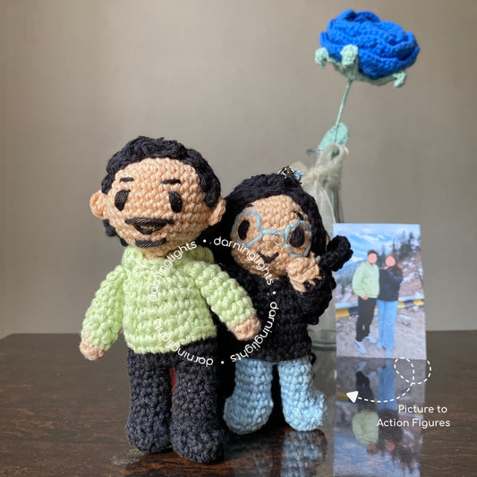 Couple Action Figure | Made From Your Photo