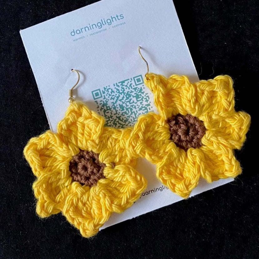 Sunflower Earrings