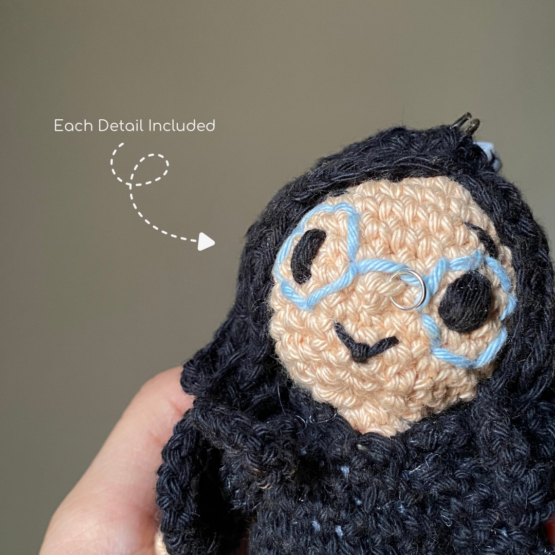 Couple Action Figure | Crochet Keychain