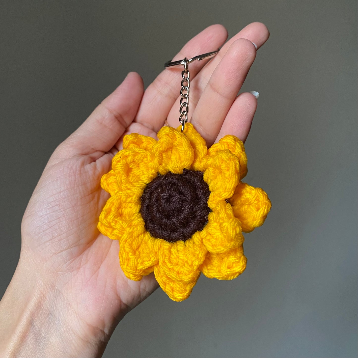 Sunflower Keychain
