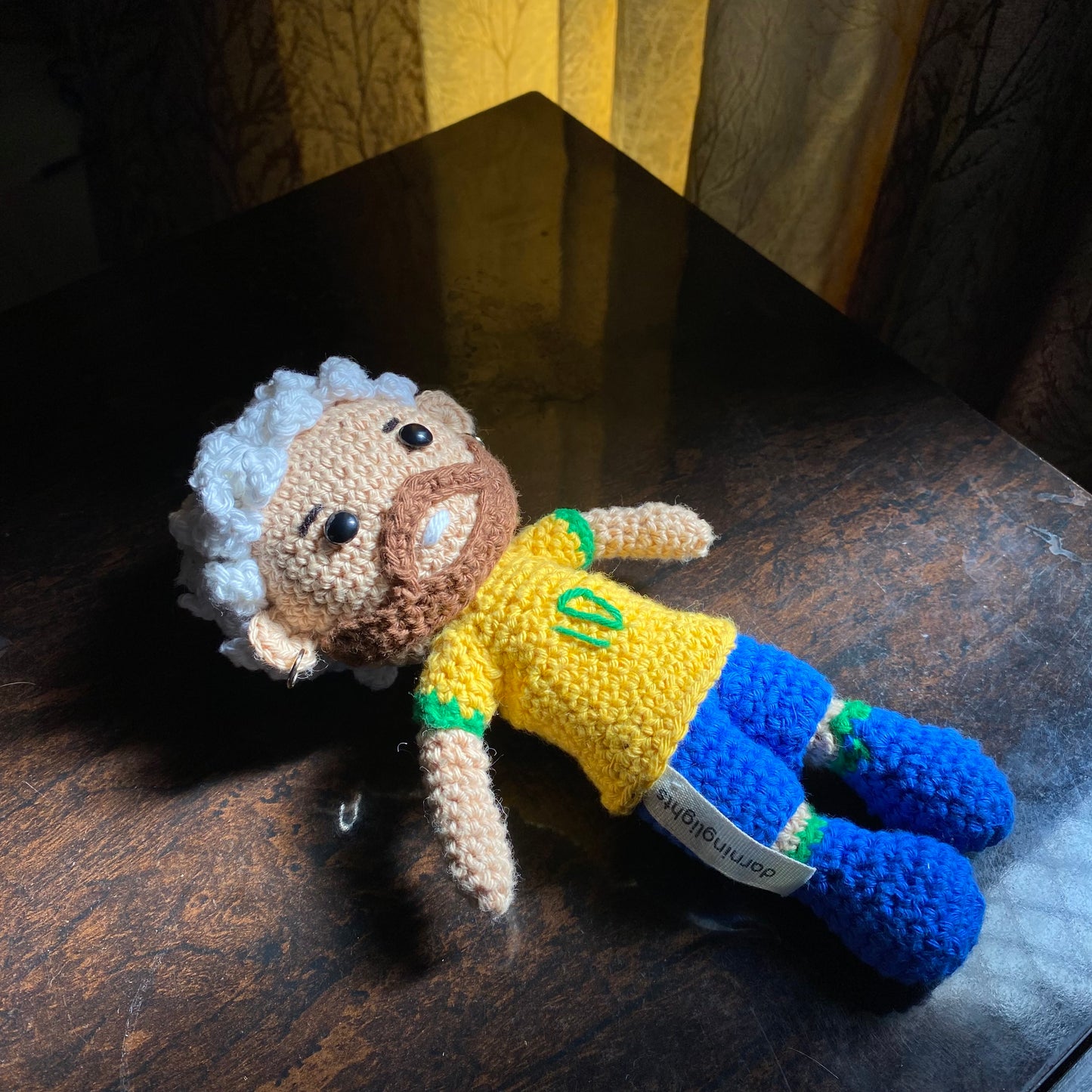 Footballers Crochet Keychain