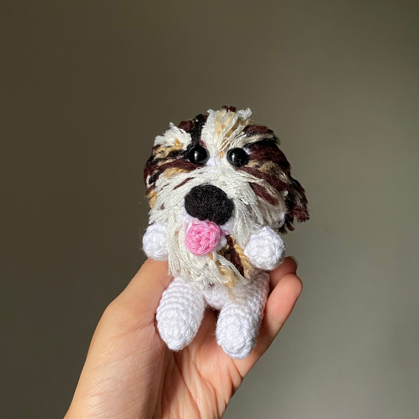 Crochet Dog Keychains