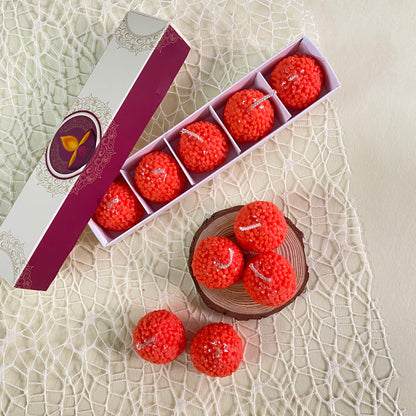 Laddoo Candle | Set of 5