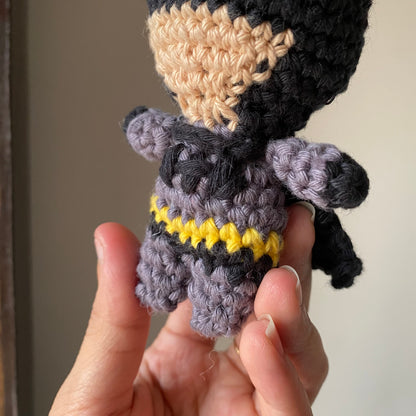 Crochet DC Keychain