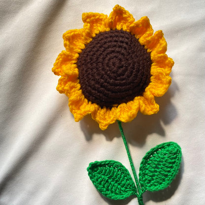 Crochet Sunflower Bouquet