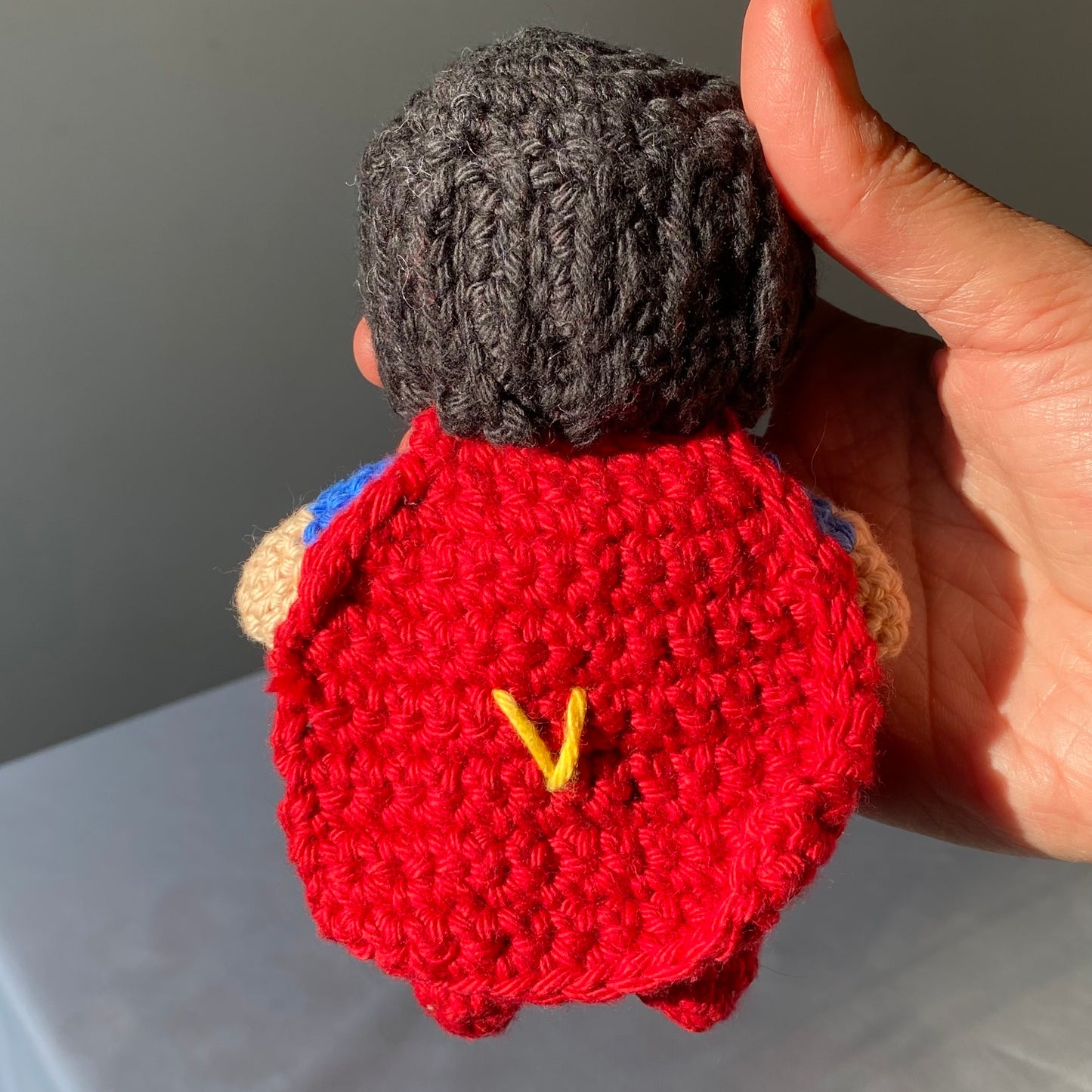 Crochet DC Keychain