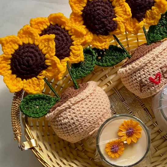 Sunflower_Candle Combo