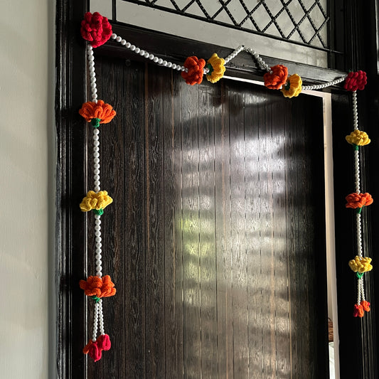 Crochet Marigold Toran