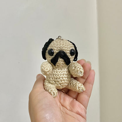 Crochet Dog Keychains