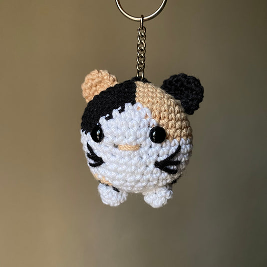 Crochet Cat Keychain | Kitty