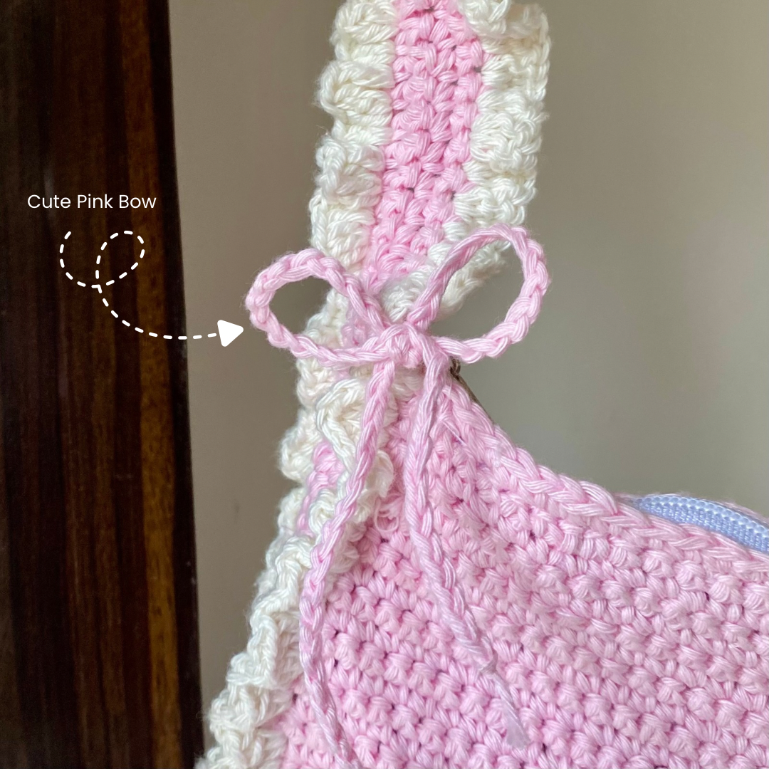 Pinkie Promise - Crochet bag