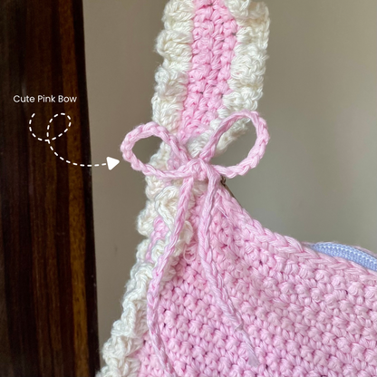 Pinkie Promise - Crochet bag