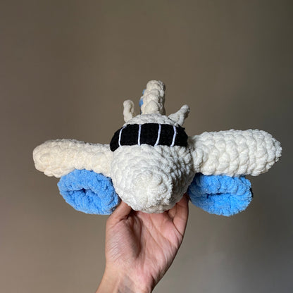 Crochet Airplane Plush