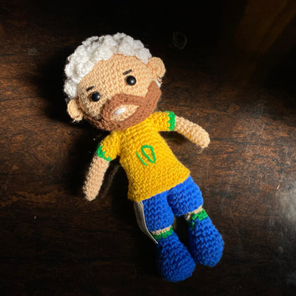 Footballers Crochet Keychain