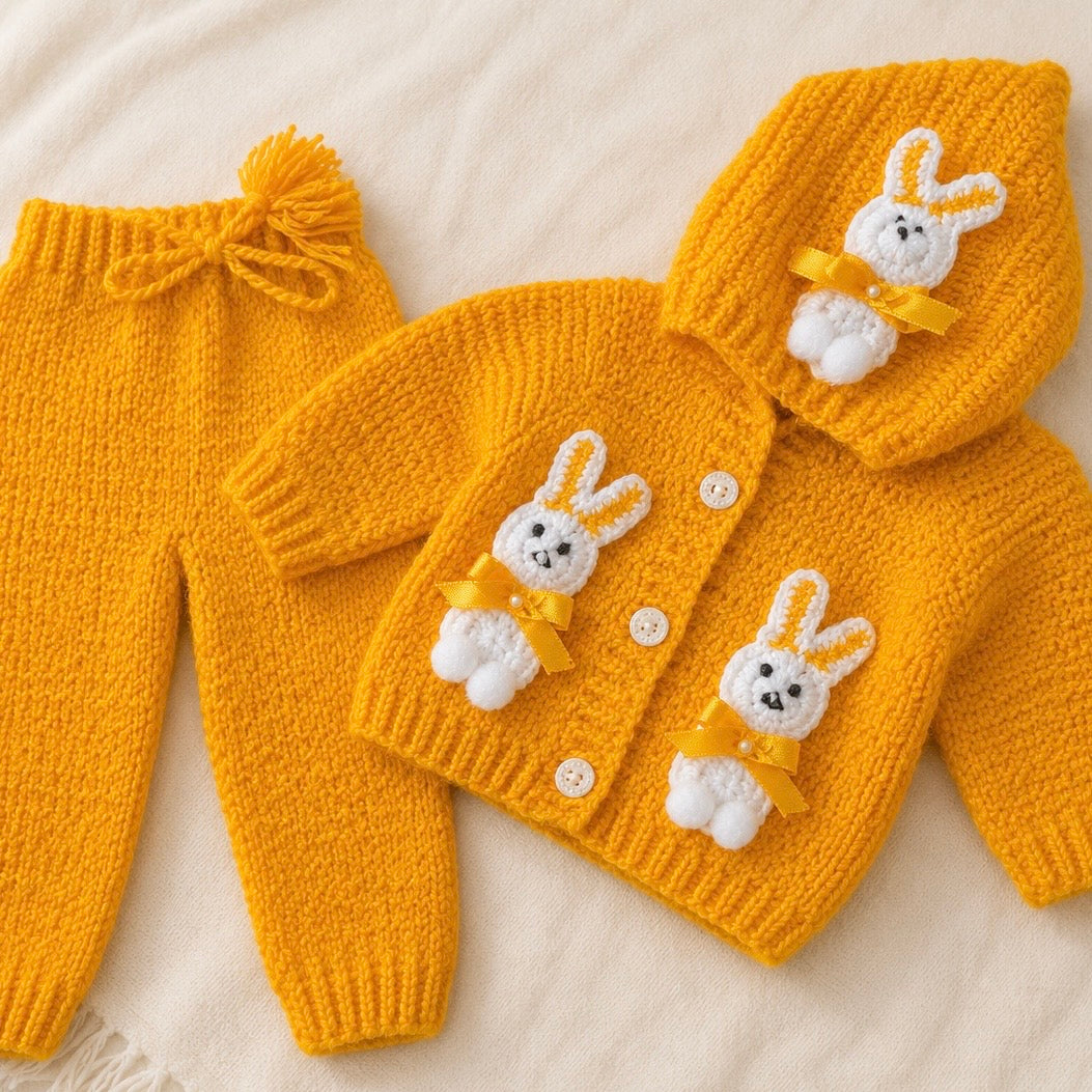 Baby Sweater Set | Woollen Set | Baby Shower