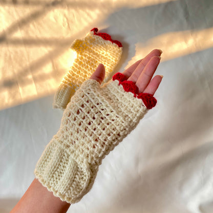 Red Woollen Scarf | Mikasa Inspired | Viral Anime Scarf | Hand-Knitted | Unisex