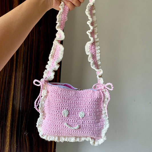 Pinkie Promise - Crochet bag