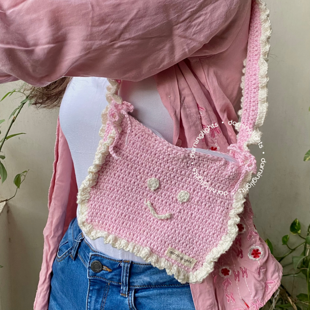 Pinkie Promise - Crochet bag