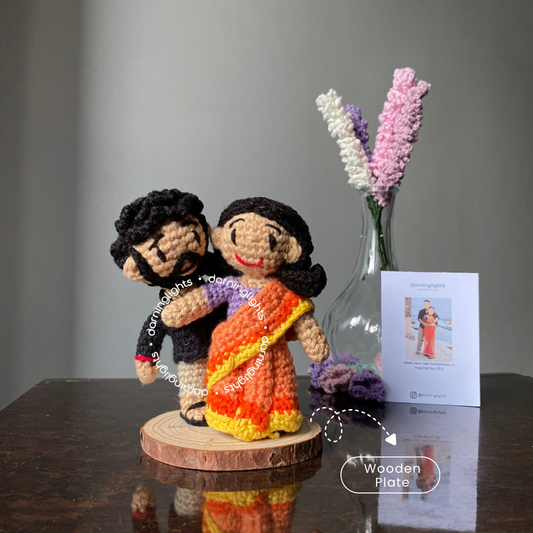 Couple Action Figure | Crochet Human Replica | Made From Your Photo