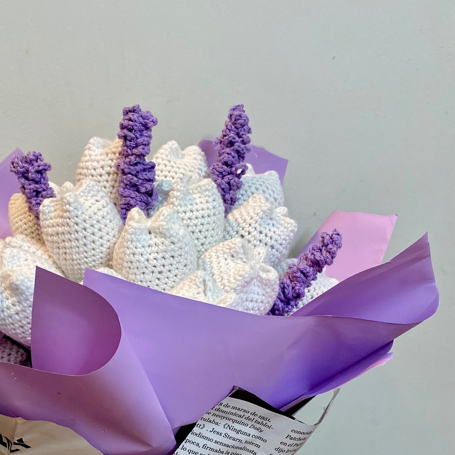 Tulip Whispers | Crochet Tulip Bouquet