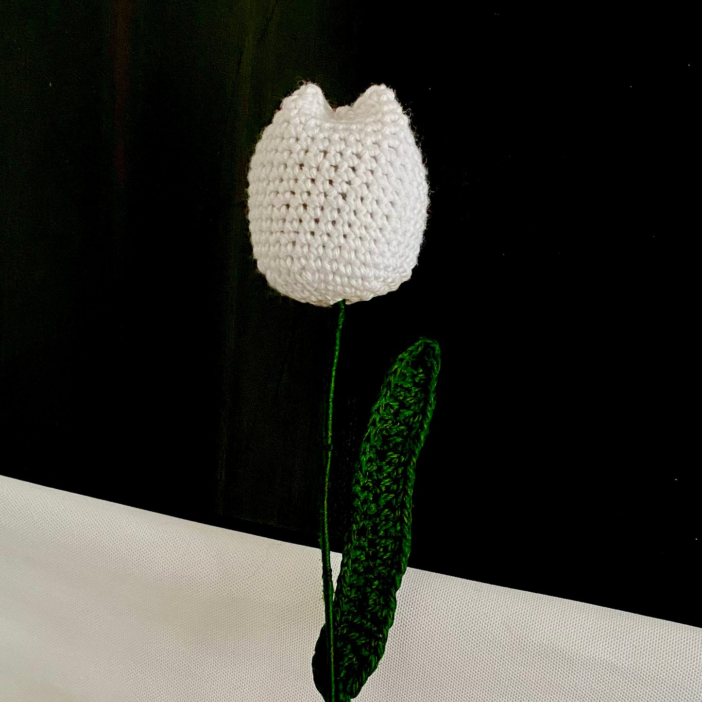 Crochet Tulip (closed)