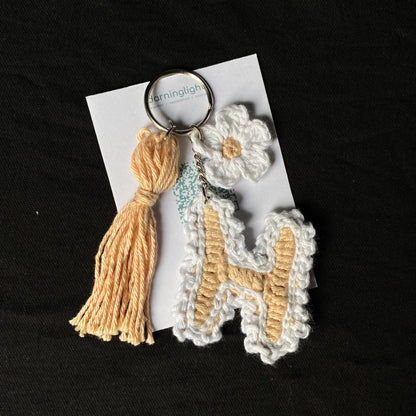 Alphabet Letter keychain