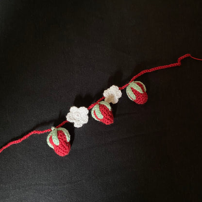 Crochet Bracelet | Hair-Bun Tie