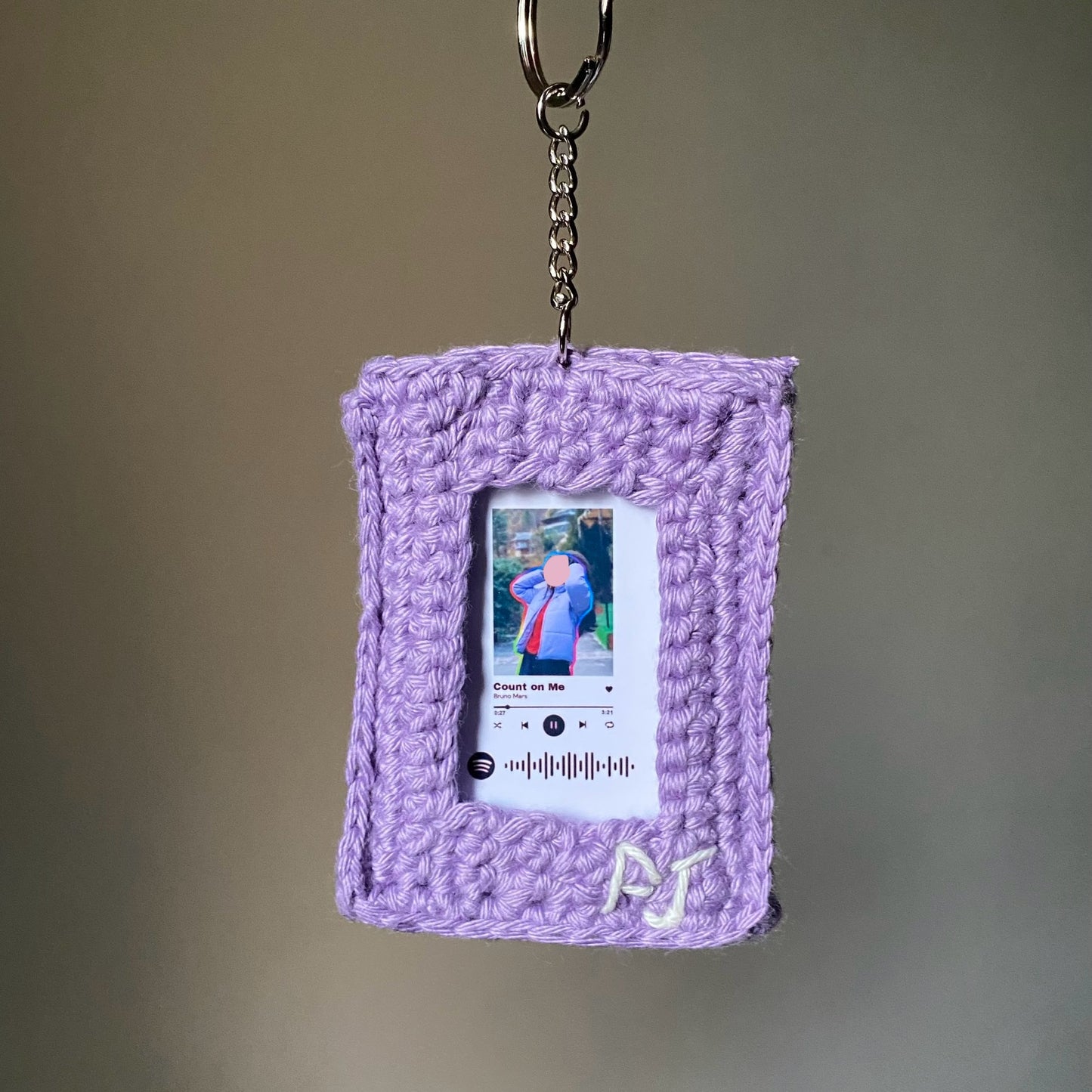 Spotify Keychain | Crochet