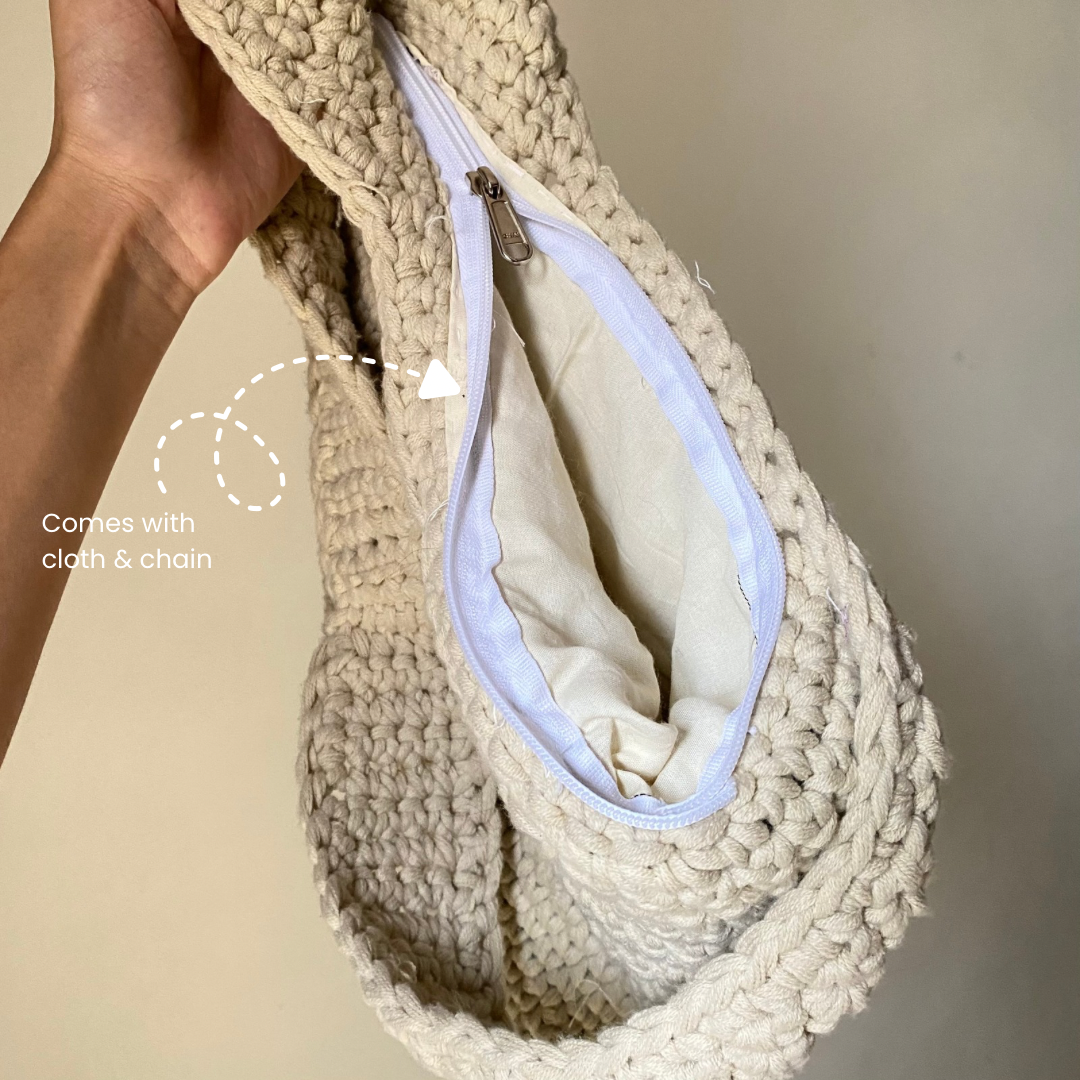 Everyday Tote - Crochet Bag