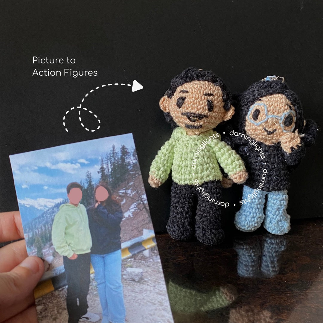 Couple Action Figure | Made From Your Photo