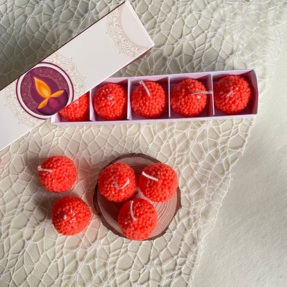 Laddoo Candle | Set of 5