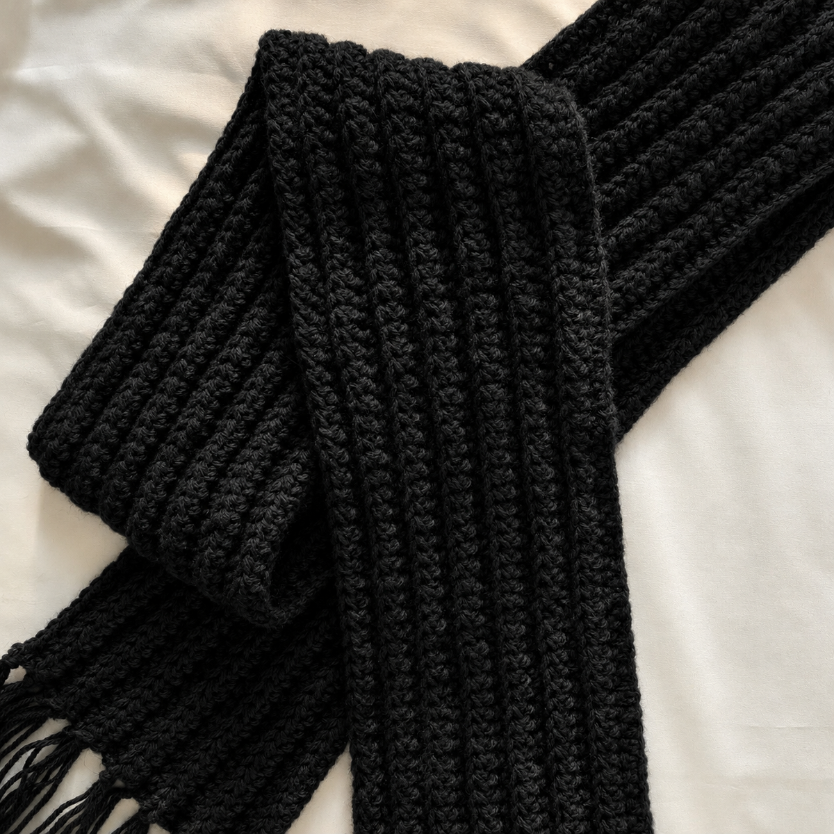 Crochet Muffler for Men | Woollen Scarf