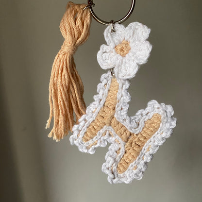 Alphabet Letter keychain