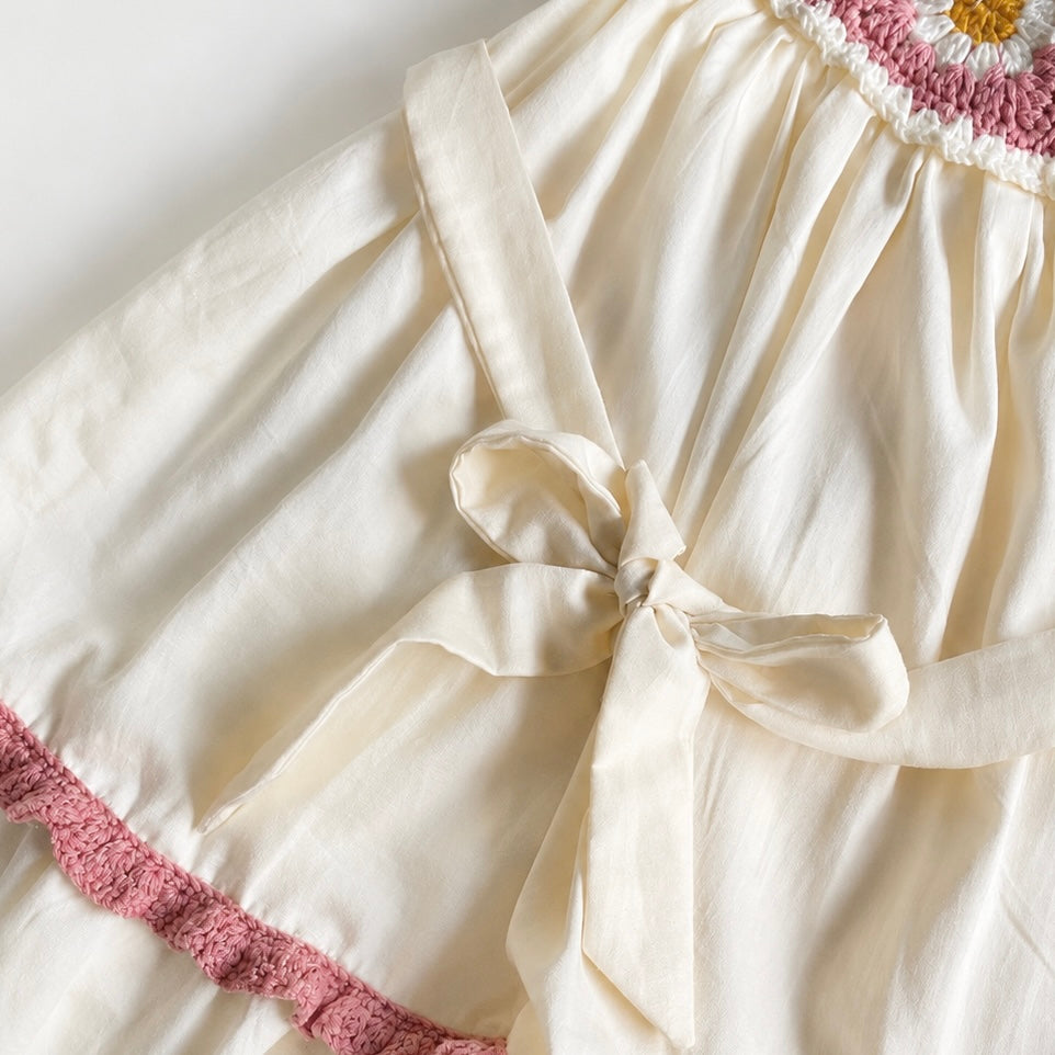 Crochet Baby Dress | Frock Complete Set