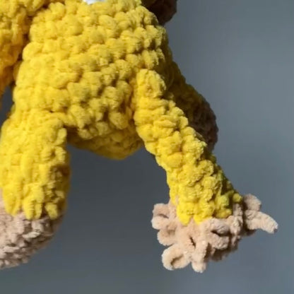 Crochet Plush Lion | Animal Plush