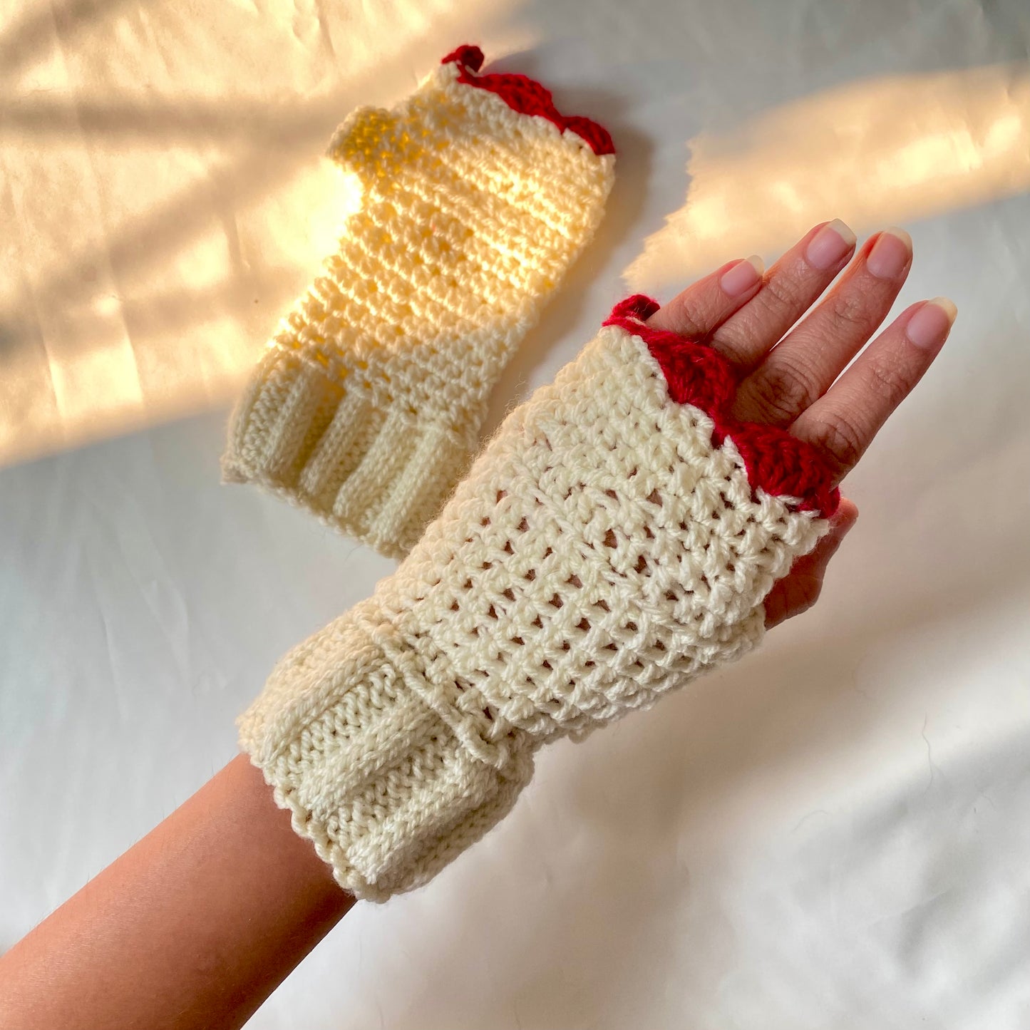 Red Woollen Scarf | Mikasa Inspired | Viral Anime Scarf | Hand-Knitted | Unisex