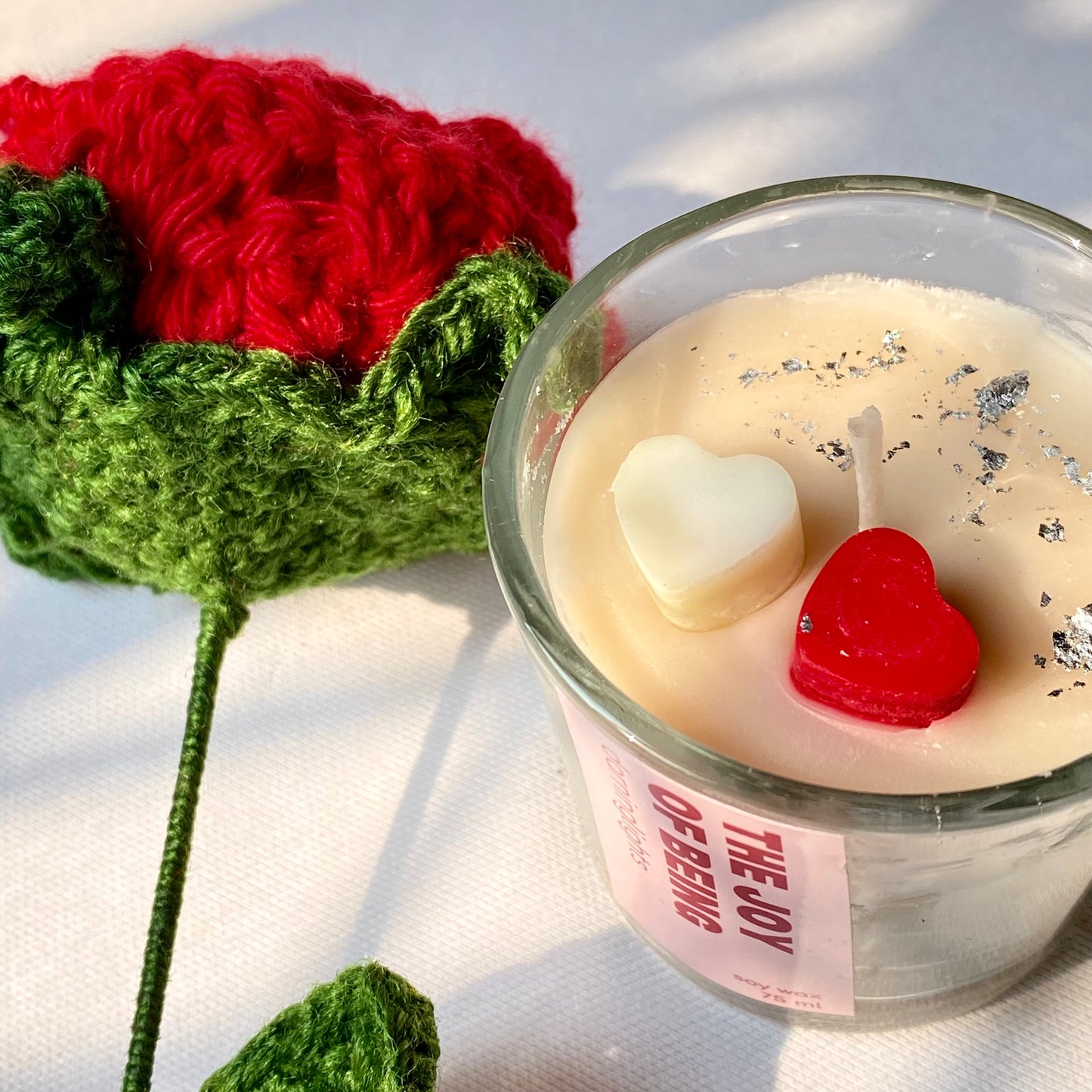 Heart Shape Jar Candle