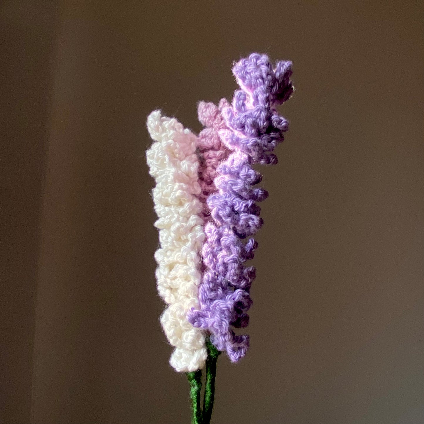 Lavender Crochet Flower
