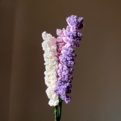 Lavender Crochet Flower