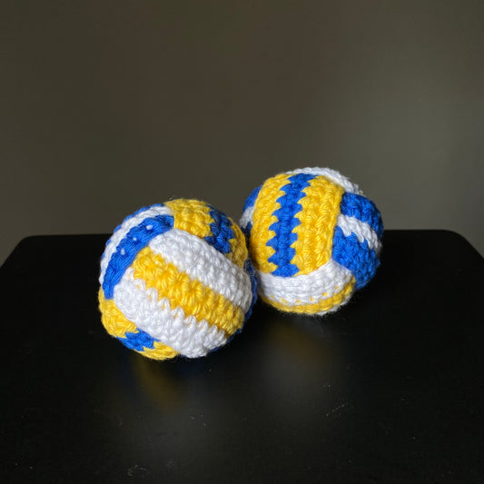 Crochet Ball Keychain