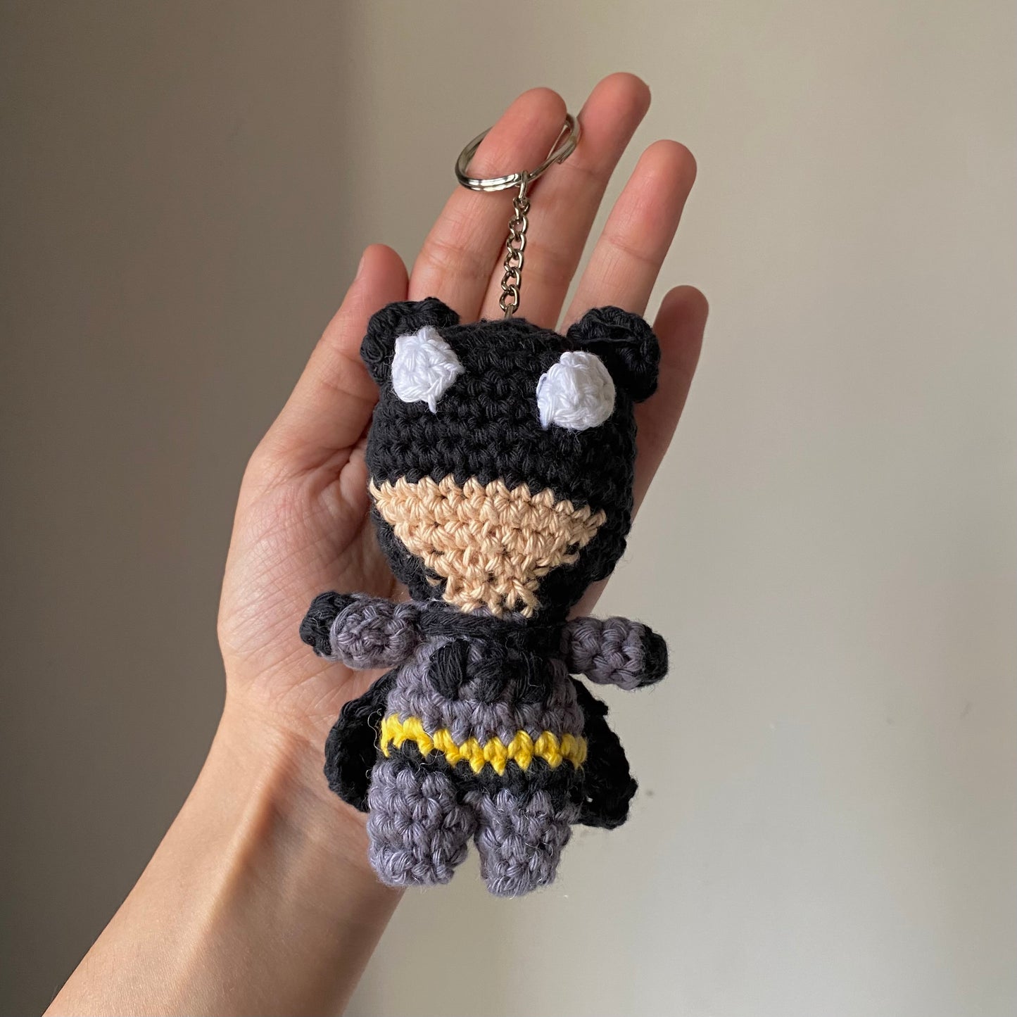Crochet DC Keychain