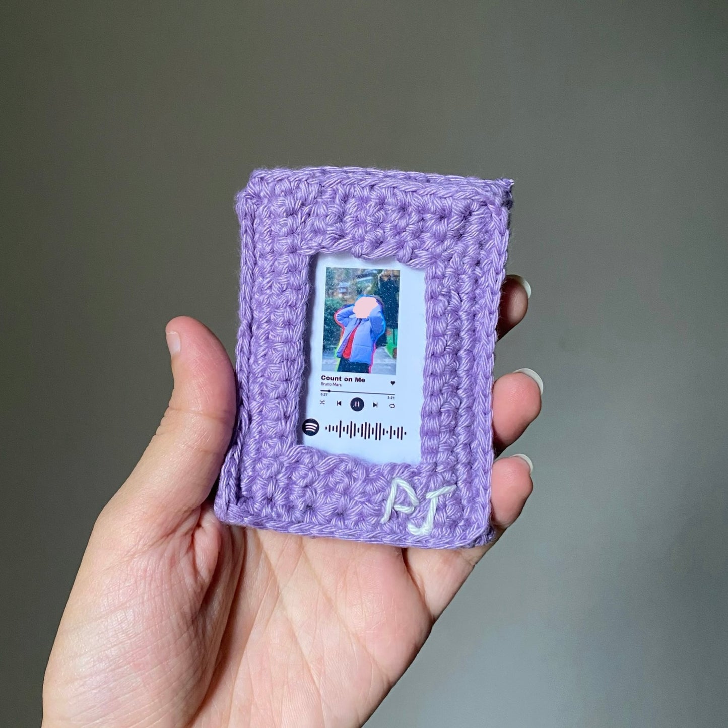 Spotify Keychain | Crochet