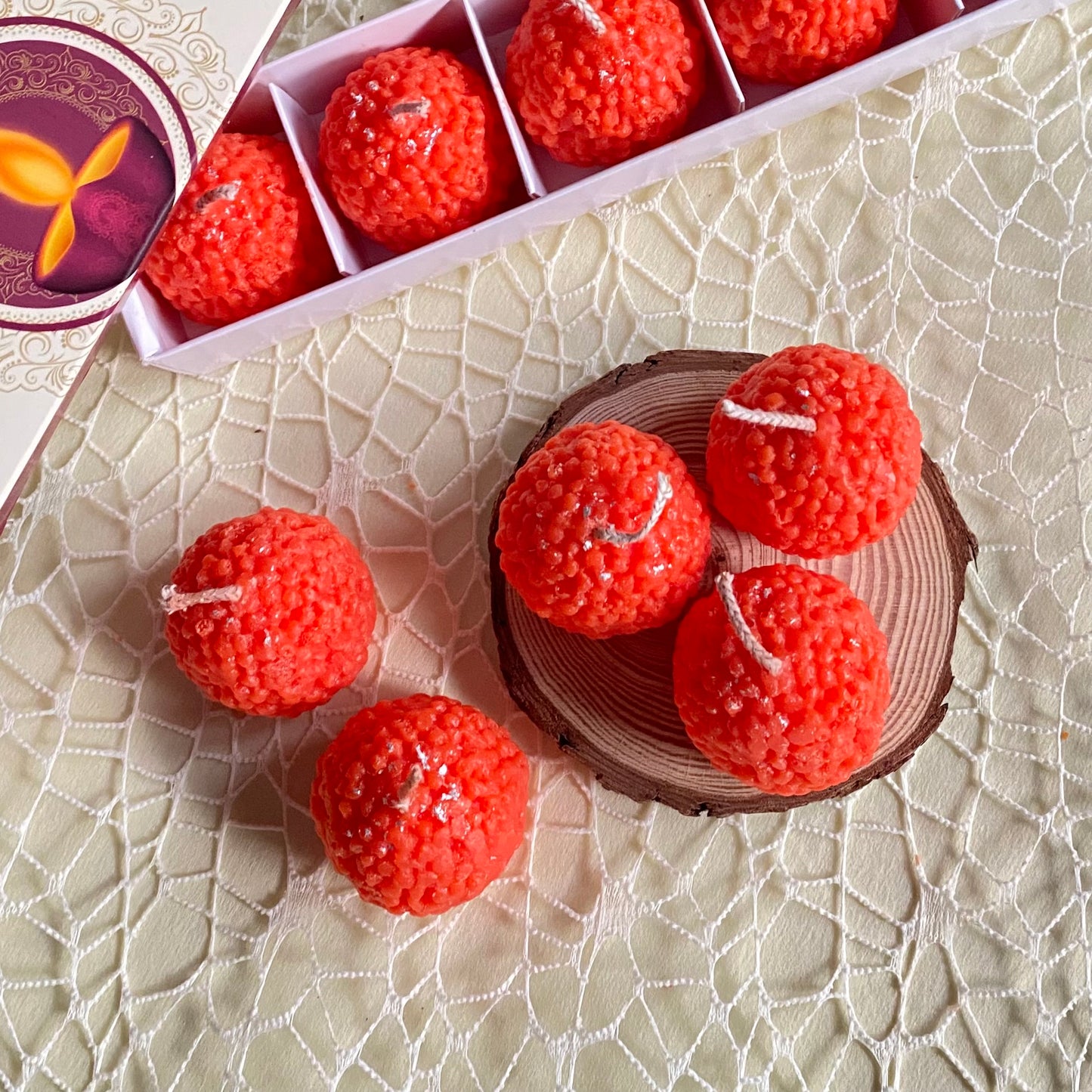 Laddoo Candle | Set of 5