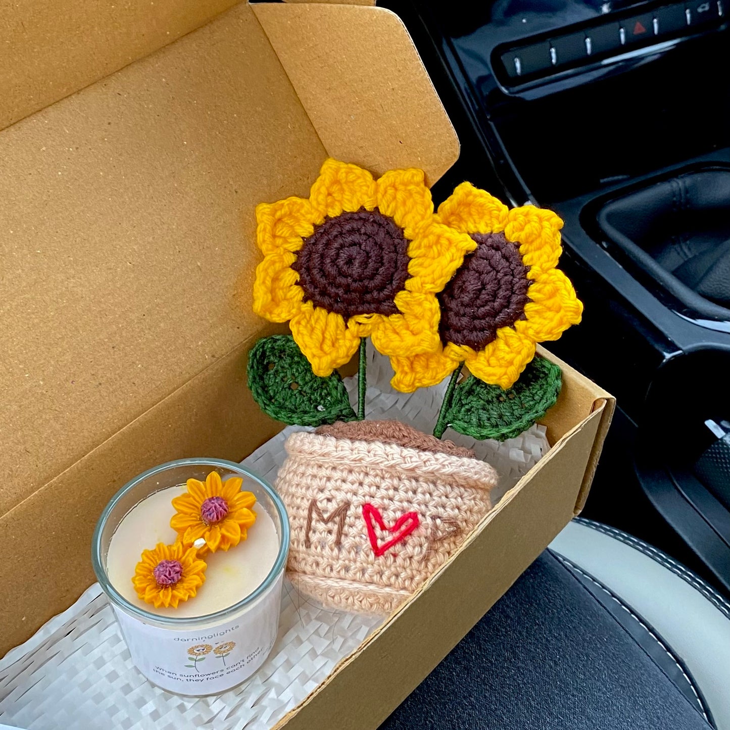 Sunflower_Candle Combo