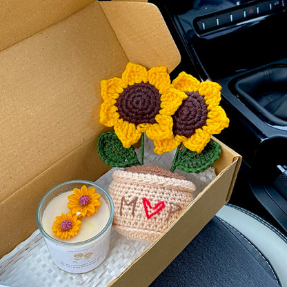 Sunflower_Candle Combo