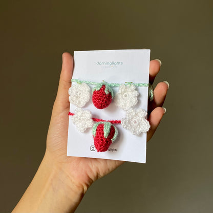 Crochet Bracelet | Hair-Bun Tie
