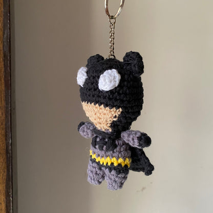 Crochet DC Keychain