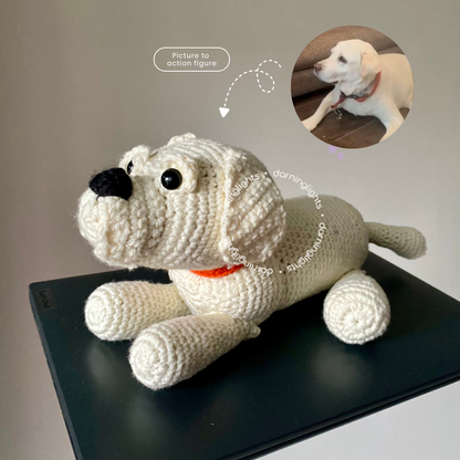 Crochet Dog Action Figure | Plush Toy